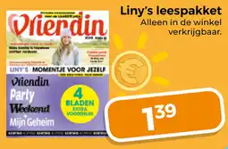 Trekpleister Prierdin Liny's leespakket aanbieding