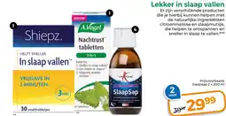 Trekpleister Lekker in slaap vallen aanbieding