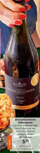 Albert Heijn AH Excellent Selectie Spätburgunder aanbieding