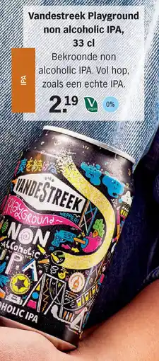 Albert Heijn Vandestreek Playground non alcoholic IPA, aanbieding
