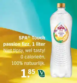 Albert Heijn Spa Touch Passion Fizz aanbieding