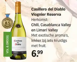 Albert Heijn Casillero del Diablo Viognier Reserva aanbieding