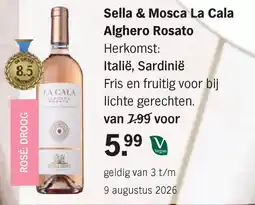 Albert Heijn Sella & Mosca La Cala Alghero Rosato aanbieding