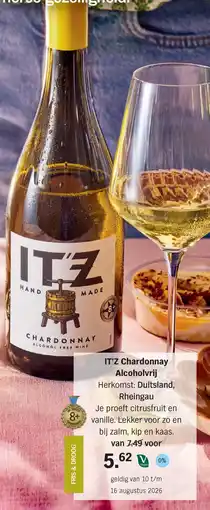 Albert Heijn IT'Z Chardonnay Alcoholvrij aanbieding