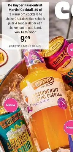 Albert Heijn De Kuyper Passionfruit Martini Cocktail aanbieding