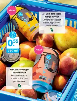 Albert Heijn AH Cola Zero Sugar aanbieding