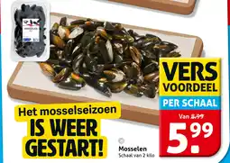 Hoogvliet Mosselen aanbieding