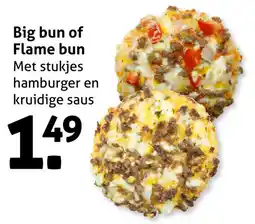 Hoogvliet Big Bun of Flame Bun aanbieding
