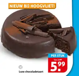 Hoogvliet Luxe Chocoladetaart aanbieding
