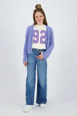 Wehkamp Raizzed highwaist wide leg jeans wide leg jeans medium blue denim aanbieding
