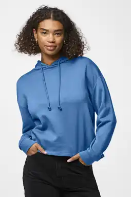 Wehkamp PIECES hoodie PCCHILLI azuurblauw aanbieding