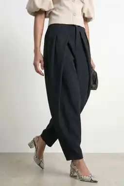 Wehkamp HYPEDROP barrel regularwaist pantalon - antraciet aanbieding
