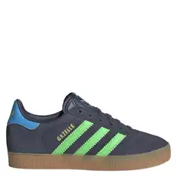 Wehkamp adidas Originals Gazelle sneakers donkerblauw/groen aanbieding