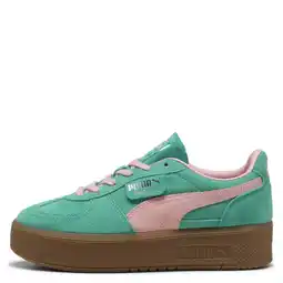 Wehkamp Puma Palermo Elevata sneakers groen/roze aanbieding