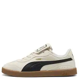 Wehkamp Puma Club Azura suede sneakers ecru/zwart aanbieding