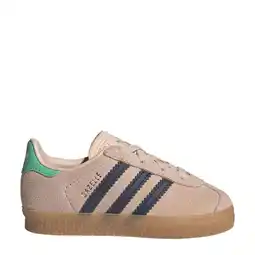 Wehkamp adidas Originals Gazelle sneakers lichtroze/donkerblauw aanbieding