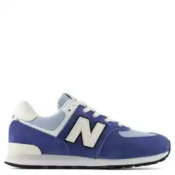 Wehkamp New Balance 574 sneakers kobaltblauw/ecru aanbieding