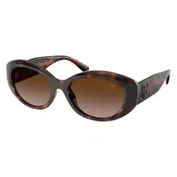 Wehkamp Ralph Lauren zonnebril met tortoise print 0RL8232U bruin aanbieding