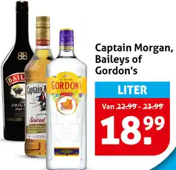 Hoogvliet Captain Morgan, Baileys of Gordon's aanbieding