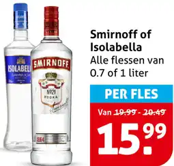 Hoogvliet Smirnoff of Isolabella aanbieding