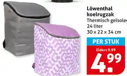 Hoogvliet Löwenthal koelrugzak aanbieding