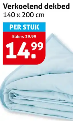 Hoogvliet Verkoelend dekbed aanbieding