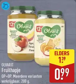 ALDI Olvarit Fruithapje aanbieding