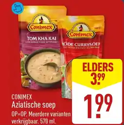 ALDI Conimex Aziatische soep aanbieding