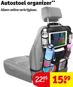 Kruidvat Autostoel organizer aanbieding