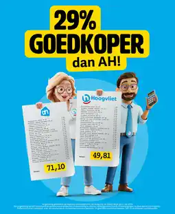 Hoogvliet 29% goedkoper aanbieding