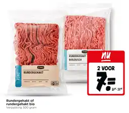 Jumbo Rundergehakt of rundergehakt bio aanbieding