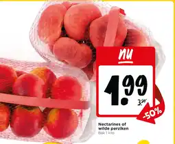 Jumbo Nectarines of wilde perziken aanbieding