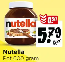 Jumbo Nutella aanbieding