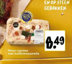 Jumbo Pinsa caprese met buffelmozzarella aanbieding