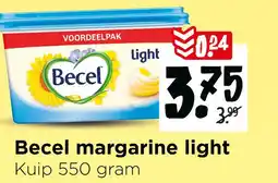 Jumbo Becel margarine light aanbieding