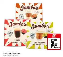 Jumbo Jumbo's Dolce Gusto aanbieding