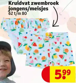 Kruidvat Kruidvat zwembroek jongens/meisjes aanbieding
