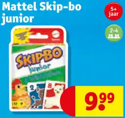 Kruidvat Mattel Skip-bo junior aanbieding