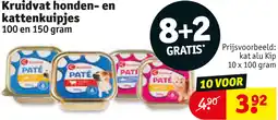 Kruidvat Kruidvat honden en kattenkuipjes aanbieding
