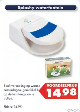 Huisdier Voordeelshop Splashy waterfontein aanbieding