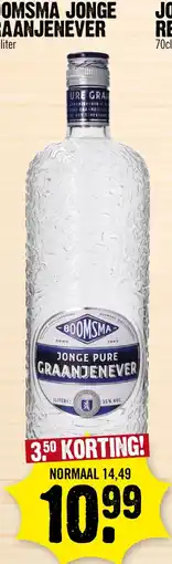Super Dirck 3 Boomsma jonge graanjenever aanbieding