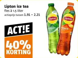 Poiesz Lipton ice tea aanbieding
