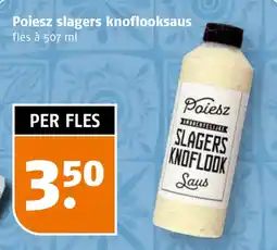 Poiesz Poiesz slagers knoflooksaus aanbieding