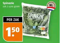 Poiesz Spinazie aanbieding