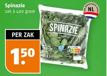 Poiesz Spinazie aanbieding