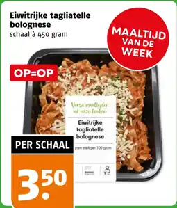 Poiesz Eiwitrijke tagliatelle bolognese aanbieding