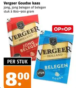 Poiesz Vergeer Goudse kaas aanbieding