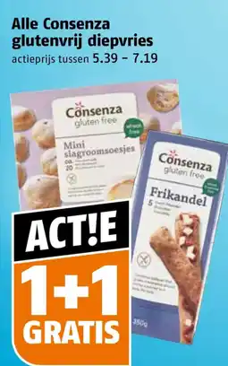 Poiesz Alle Consenza glutenvrij diepvries aanbieding