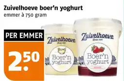 Poiesz Zuivelhoeve boer'n yoghurt aanbieding
