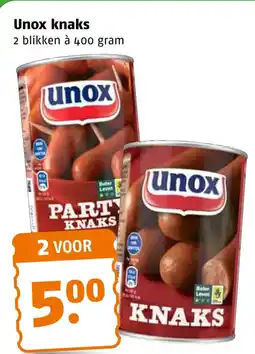 Poiesz Unox knaks aanbieding